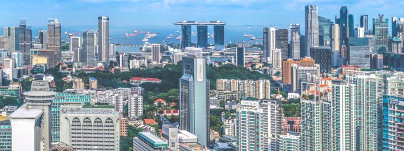 Singapore Skyline Landscape