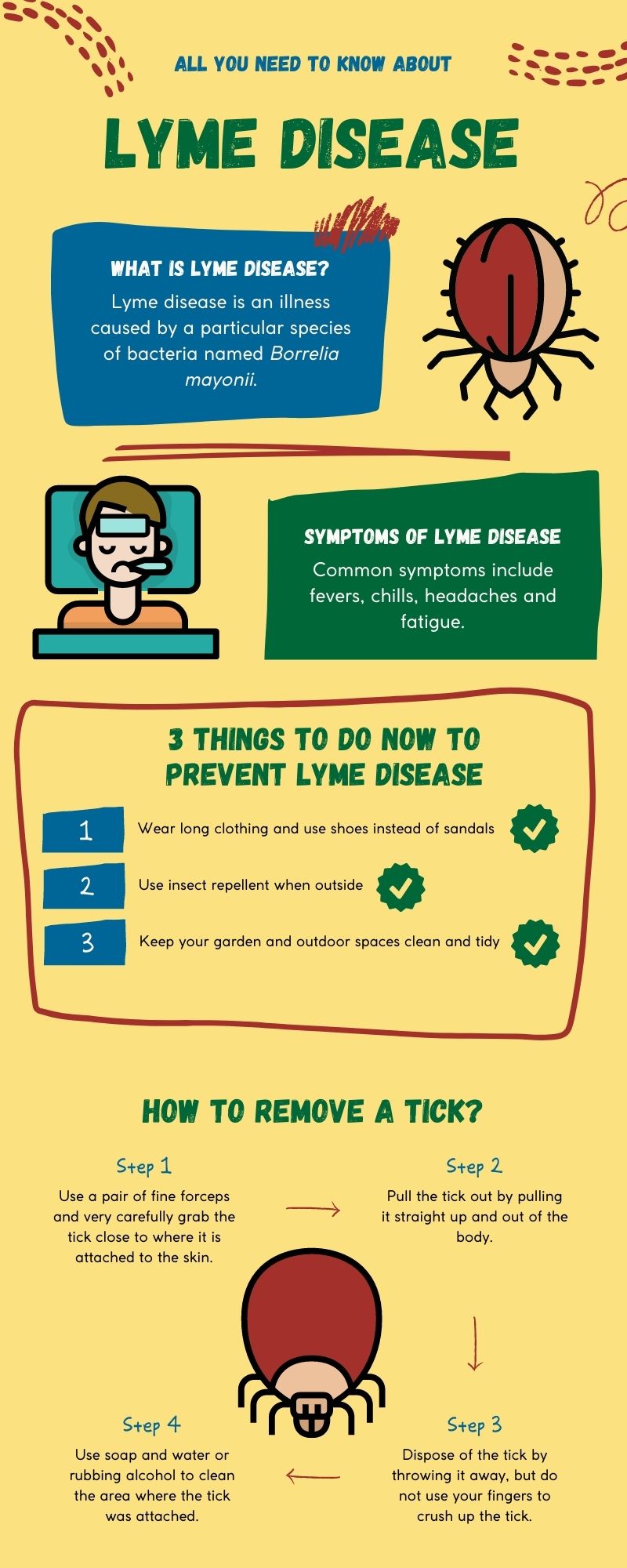 lyme disease infographic