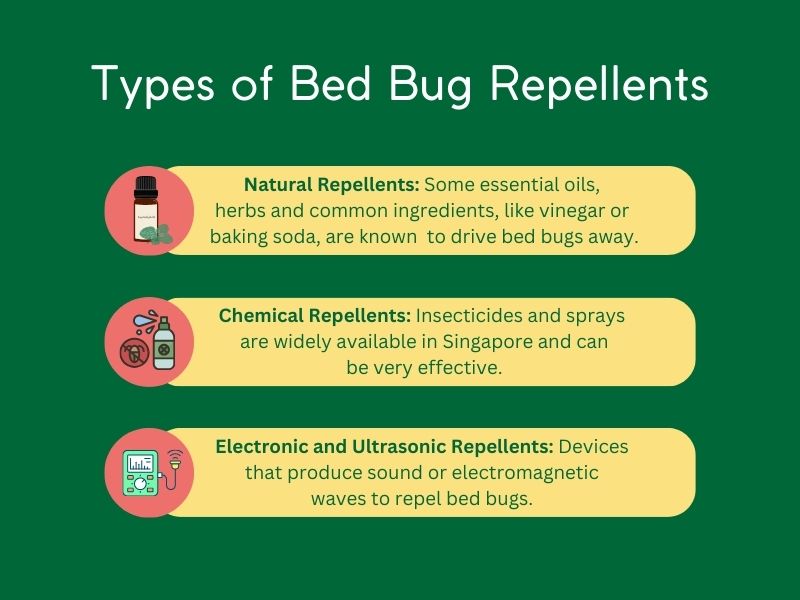 Types of Bed Bug Repellents in Singapore